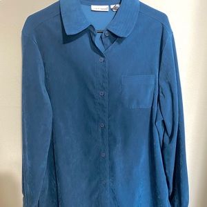 Velvet croft and barrow button-up.